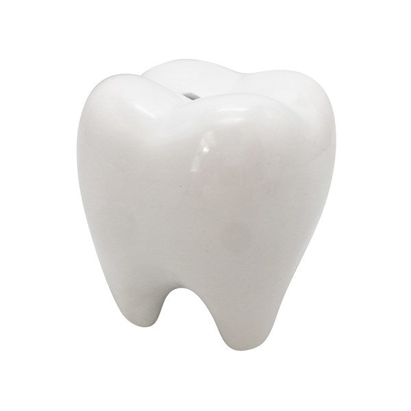 Alcancía de cerámica muela, en caja