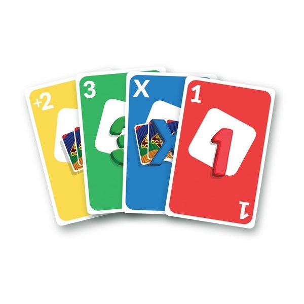 Juego de mesa, 4 colores, 110 cartas en caja