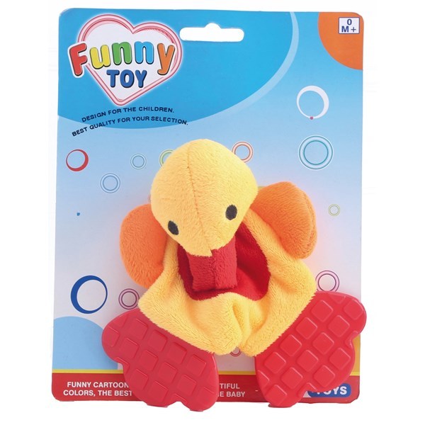 Sonajero de peluche Clap-Clap, con mordillo