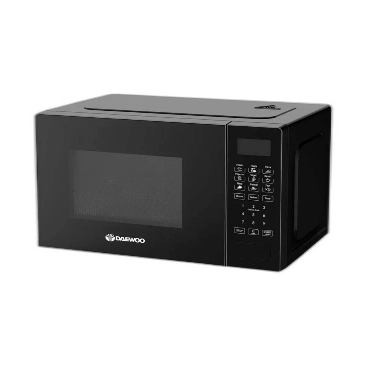 Microondas Digital Negro Daewoo 20 Lts 700w Damwo20db