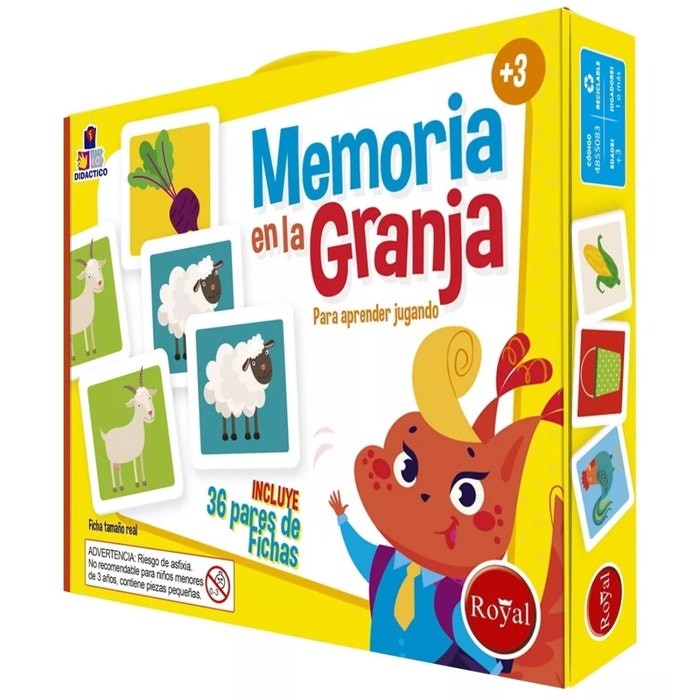 Juego Memoria En La Granja Royal