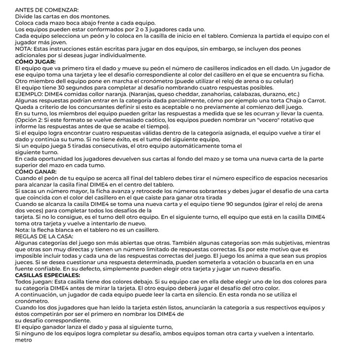 Juego De Caja Dime 4 Royal