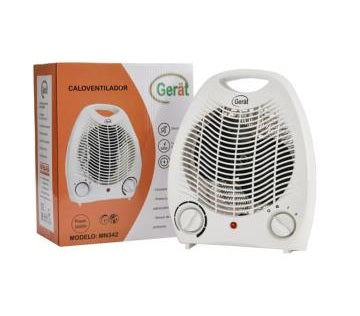 Caloventilador 1.000/2.000 w, con interruptor de caída. Great