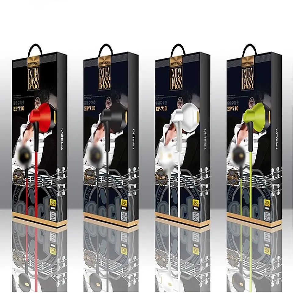 Auricular Treqa Extra Bass EP-710