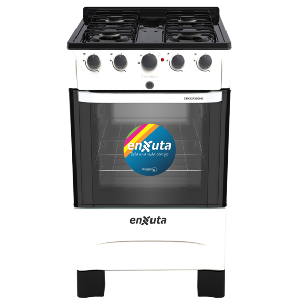 Cocina Multigas Combinada 4 Hornallas – CENX27200HEW – Enxuta