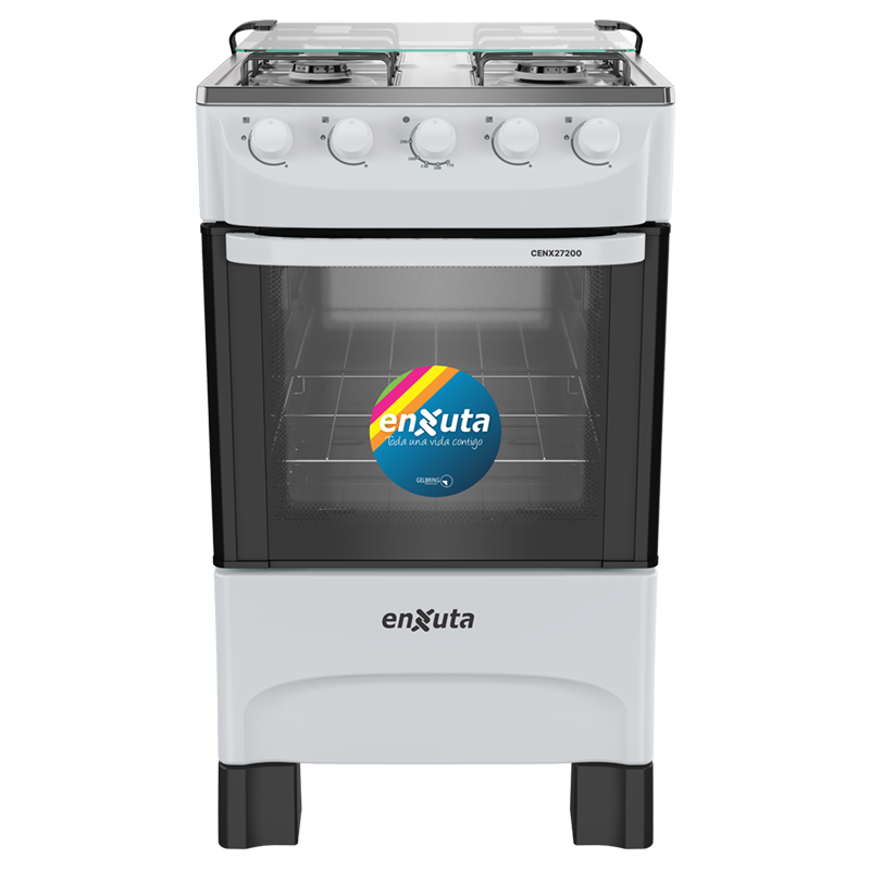 Cocina Supergas 4 Hornallas Blanca con Termocupla – CENX27200W – Enxuta