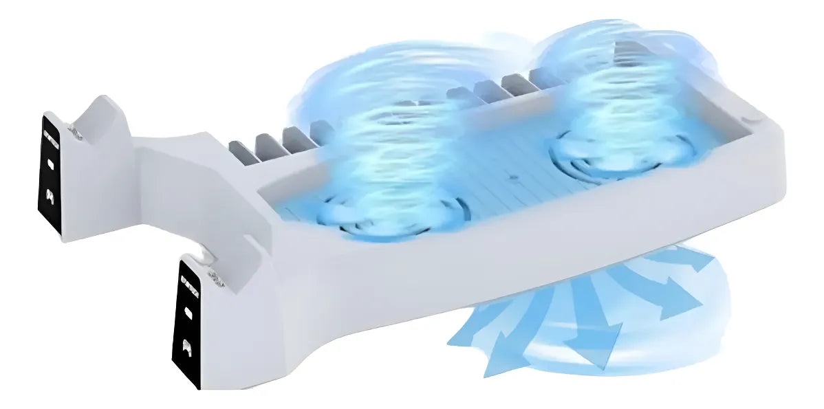 Base EFUYTECH 3 En 1 Para PlayStation 5 / Con Refrigeración Y Cargador