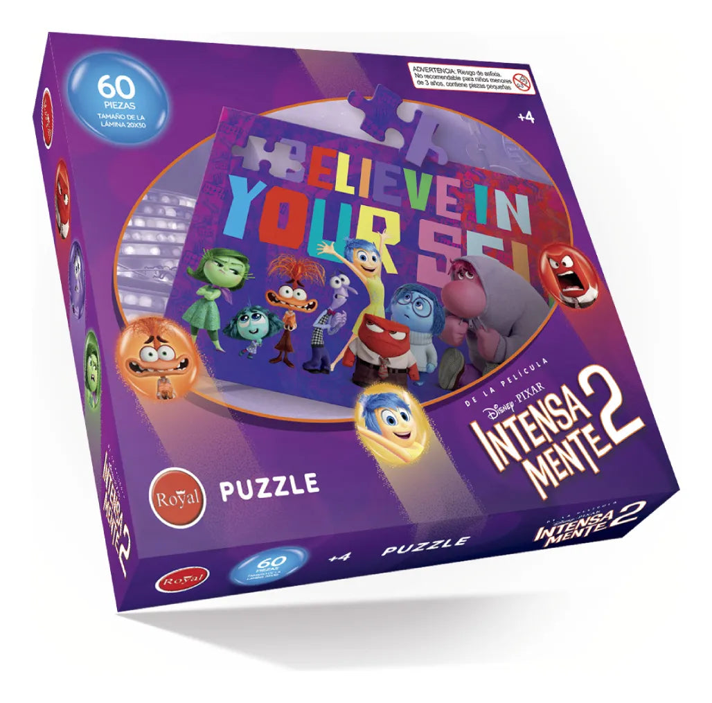 Puzzle Intensamente 2 60 Piezas - Royal