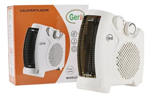Caloventilador 1.000/2.000 w, con interruptor de caida GERAT