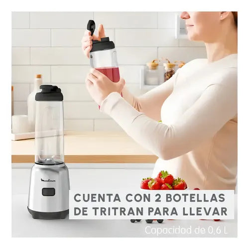 Licuadora Personal Moulinex Mix & Move 300w LM15FD10