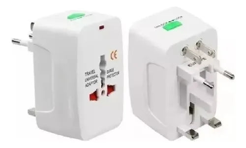 Adaptador Corriente Viaje Ficha Universal