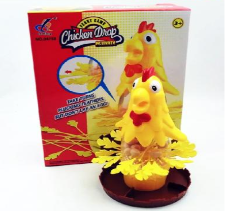 El juego de la gallinita 28 x 23 cm