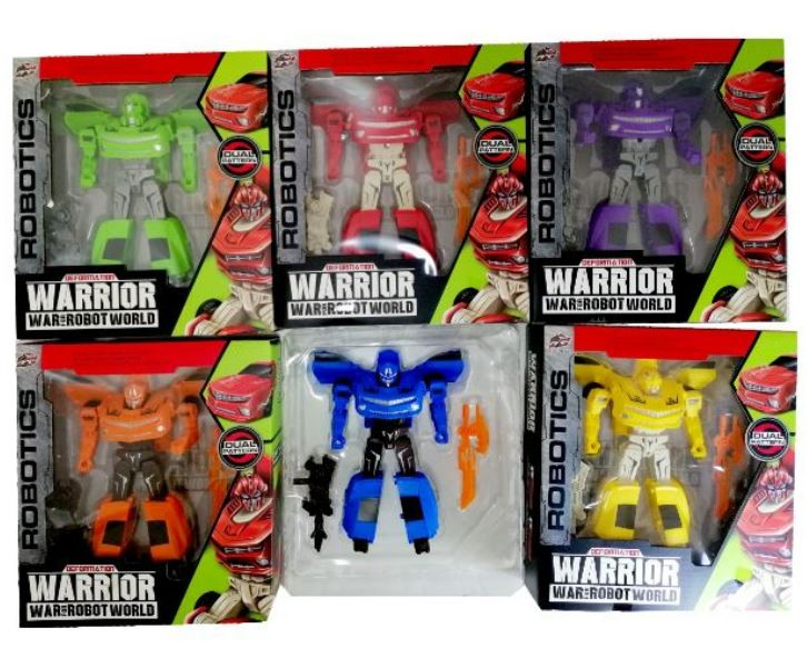 Vehículo robot x 17 cm,varios modelos TRANSFORMER