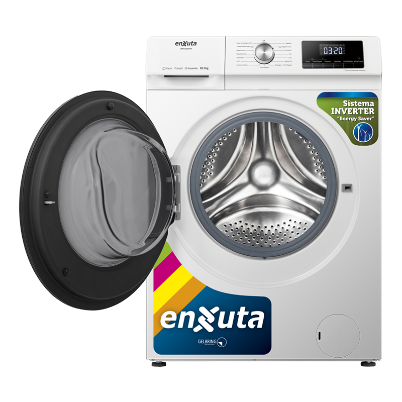 Lavarropas Carga frontal Inverter – LENX161050 – Enxuta