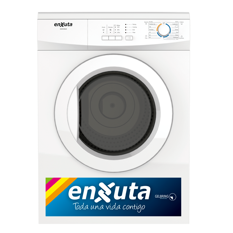 SECARROPAS DE CARGA FRONTAL – SENX860 – Enxuta
