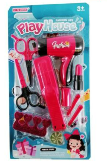 SET DE PELUQUERÍA SECADOR + 6 ACCESORIOS