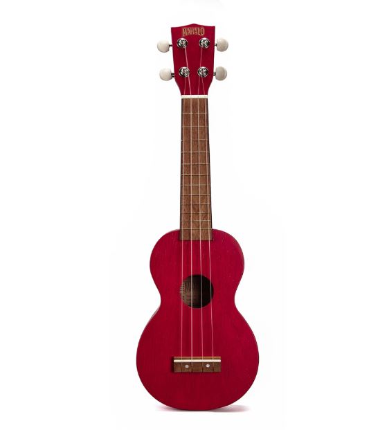 Ukelele Soprano Mahalo Mk1 Kahiko Rojo Con Funda