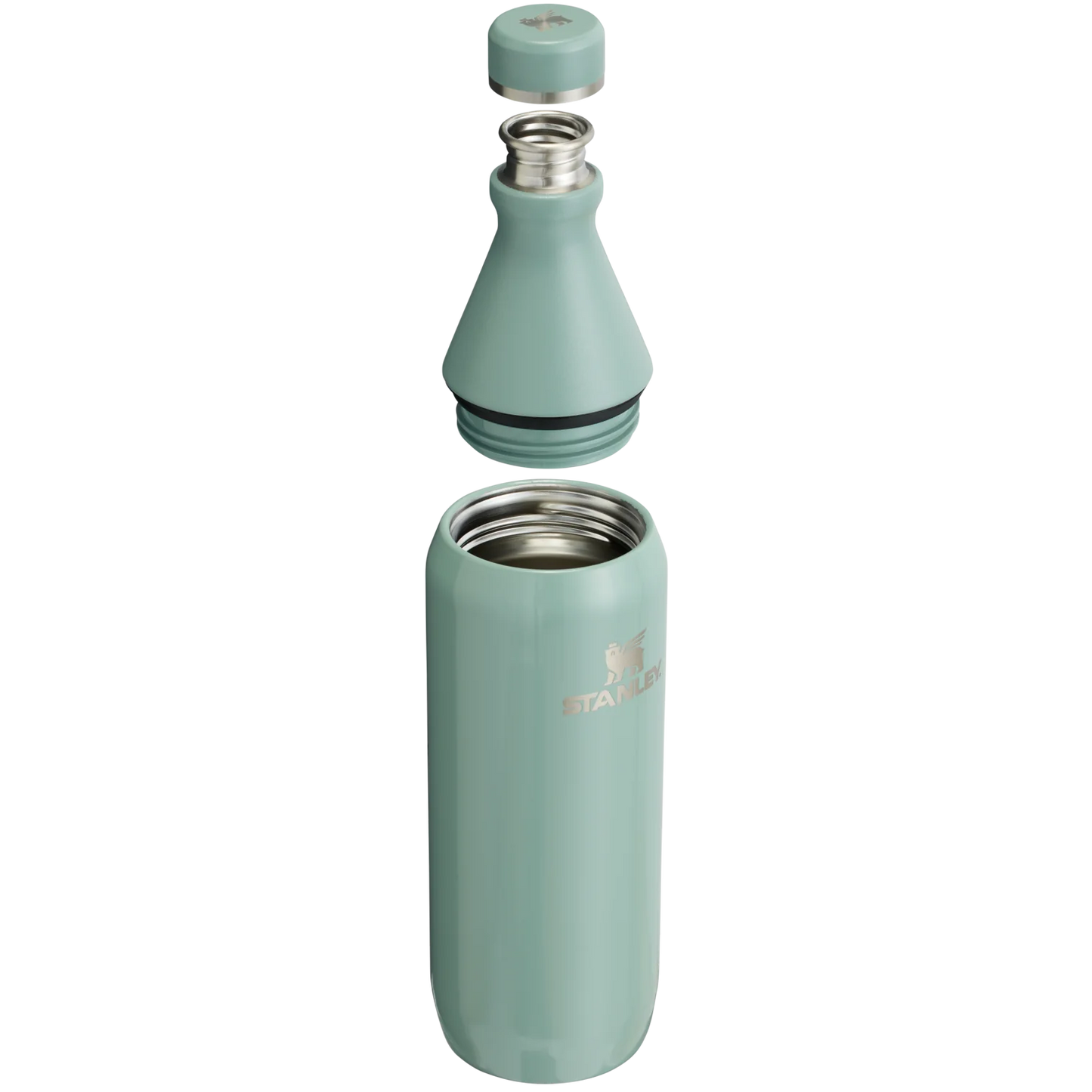 Botella Stanley All day slim 591 ml Ash Verde Shale