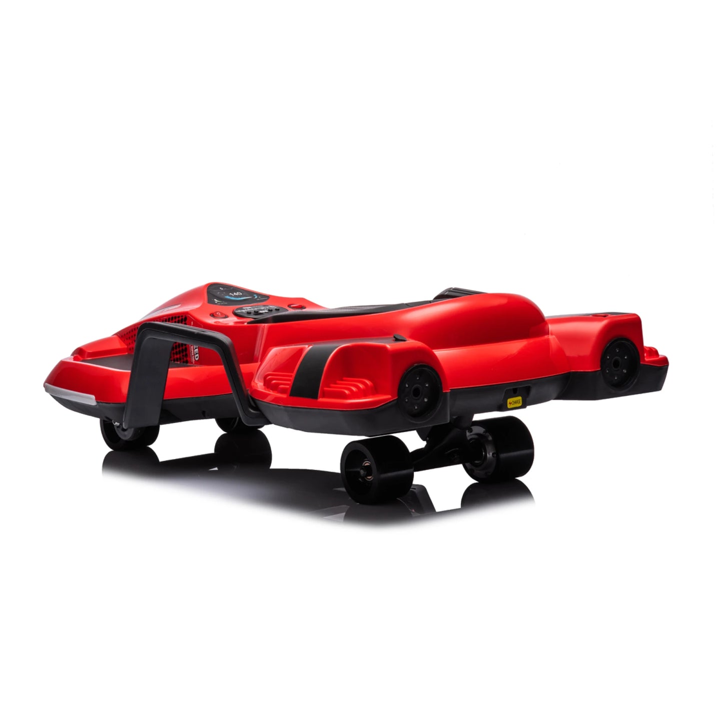 AUTO A BATERIA PARA NIÑOS TIPO SCOOTER DE GRAVEDAD ROJO