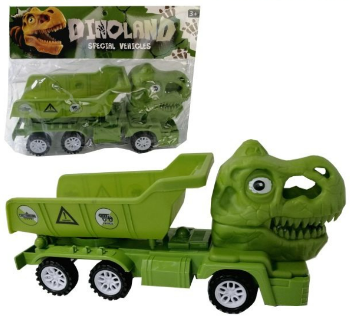 Camion dino con volqueta.