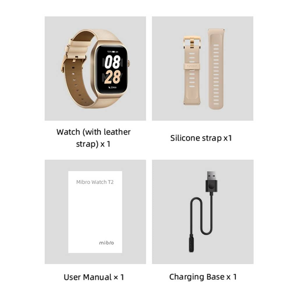 Smartwatch Mibro T2 1.75" 300mAh Dorado by Xiaomi