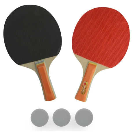 Set ping pong dos paletas + 3 pelotas