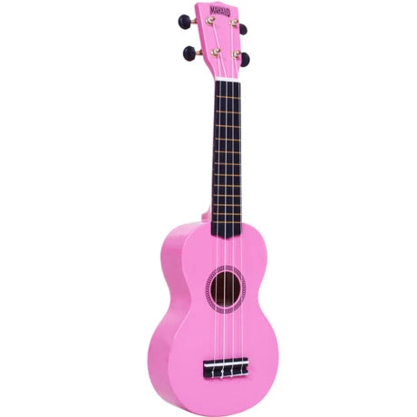 Ukelele Mahalo Mr1 Rainbow Rosa Con Funda