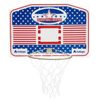 Tablero de basket de madera, aro de metal 37cm