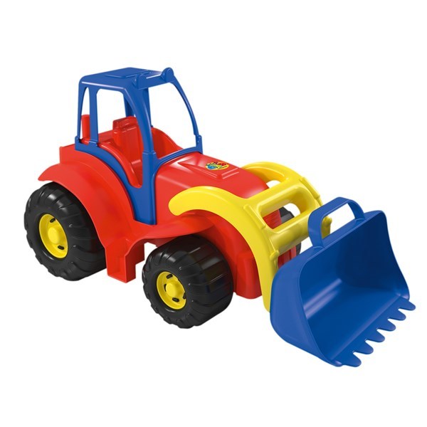 Pala excavadora de plástico