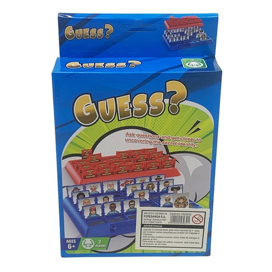 Juego de mesa, adivina quién