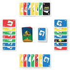Juego de mesa, 4 colores, 110 cartas en caja