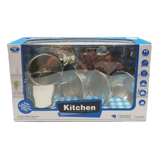 Set de cocina de metal, 11 piezas, Calidad Premium