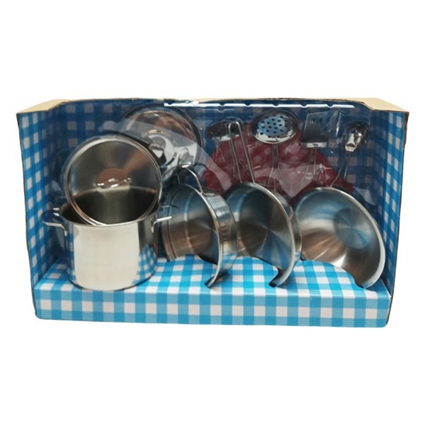 Set de cocina de metal, 11 piezas, Calidad Premium