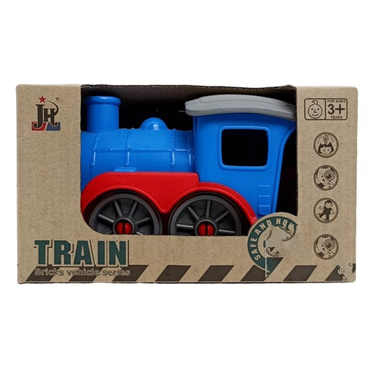 Tren ruedas libres de plástico, en caja