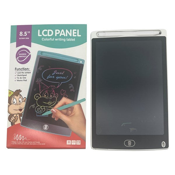 Tablet LCD mágica 8.5", en caja varios colores