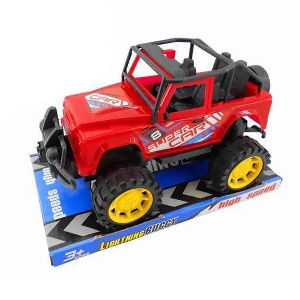 Jeep a fricción, en burbuja varios colores