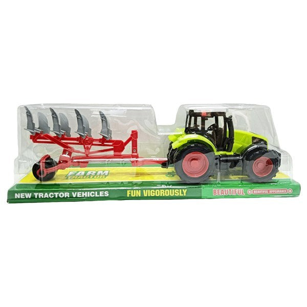 Tractor con Arado