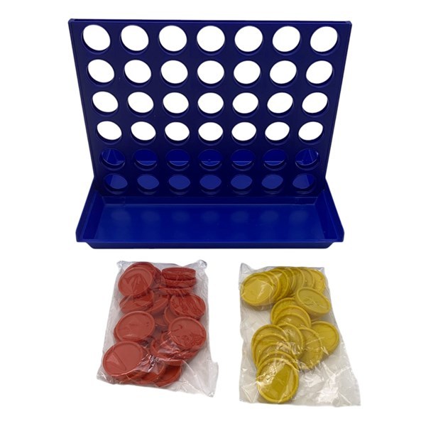 Juego de mesa, 4 en línea, en caja