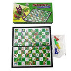 Juego de mesa, viborita y escalera, en caja