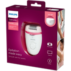 DEPILADORA PHILIPS CON CABLE BRE255/00 Satinelle Essential