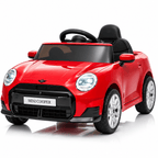 AUTO INFANTIL A BATERIA TIPO MINI COOPER ROJO