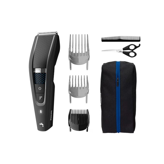 Cortadora de pelo Philips Series 5000 HC5632 negra 220V
