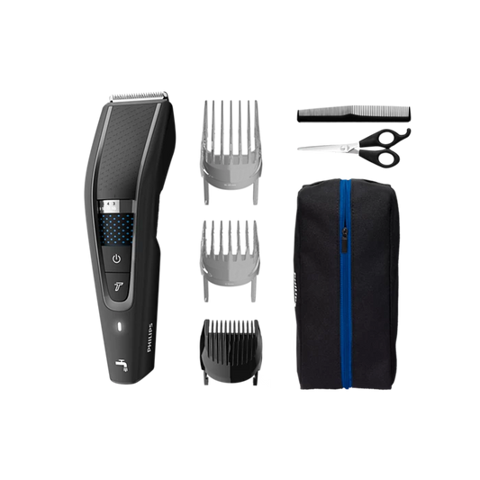 Cortadora de pelo Philips Series 5000 HC5632 negra 220V