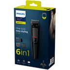 Cortadora De Pelo Y Barba Philips Mg3711/15 6 En 1