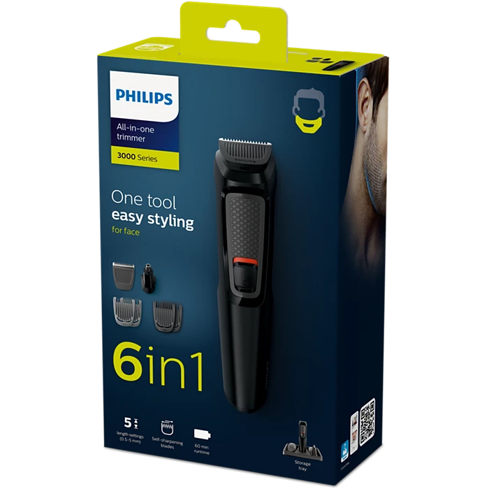 Cortadora De Pelo Y Barba Philips Mg3711/15 6 En 1