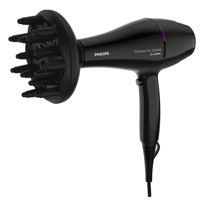SECADOR DE CABELLO PROFESIONAL PHILIPS 2200W BHD274 DryCare Secador Pro