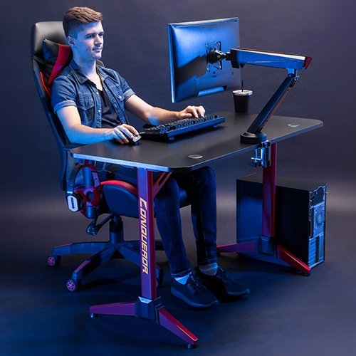 Escritorio gamer RGB Brateck