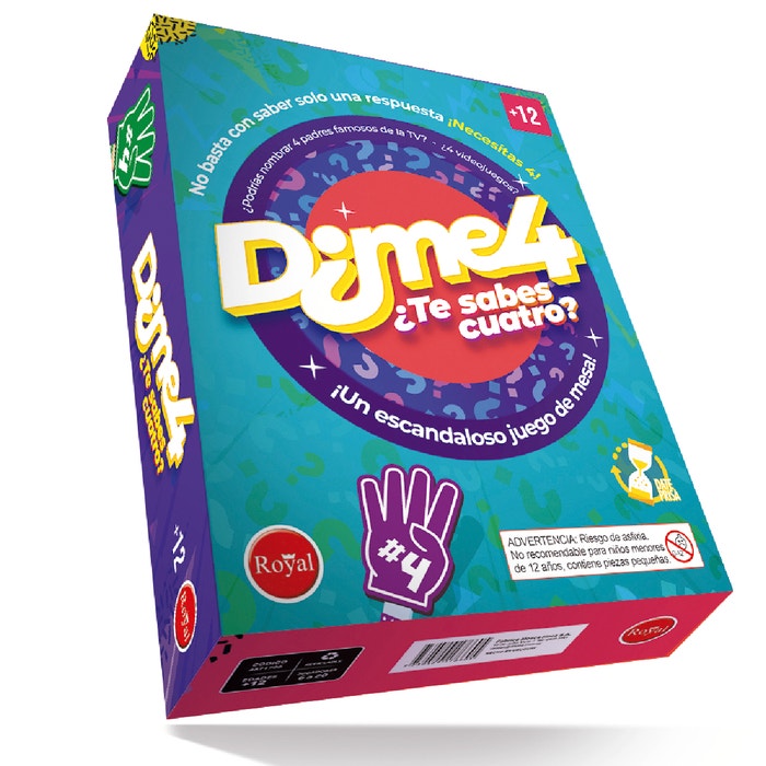 Juego De Caja Dime 4 Royal