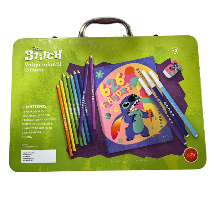 Valija Infantil De Metal Royal Stitch