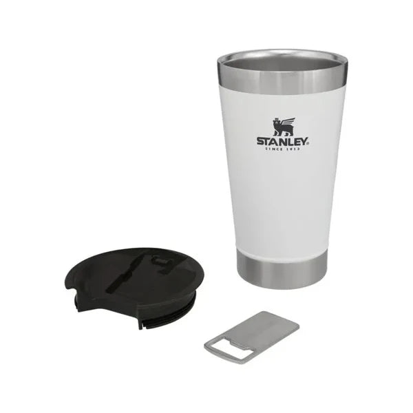 Stanley Vaso Cerveza 16 Oz con Destapador - BLANCO